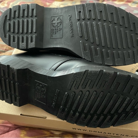 Dr Martens 1461 Oxford Smooth Black Mono Women’s Size 7 - Picture 4 of 7